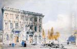 The Cafe D'amitie And Hotel Of Prince Frederick, Brussels