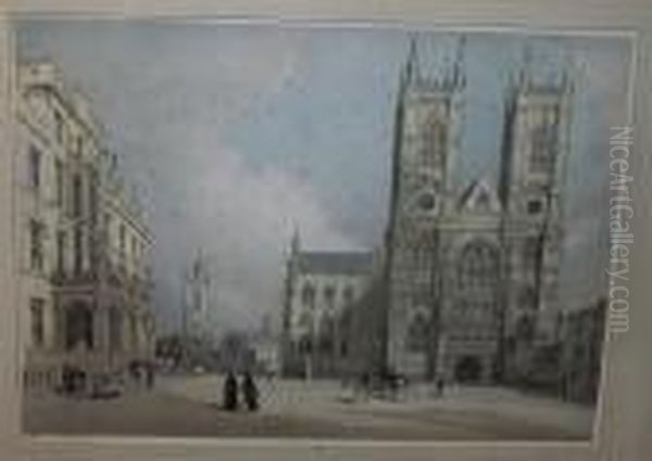 Coloured Lithograph - view 1