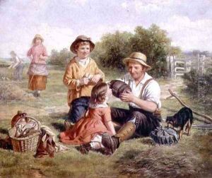Hayfield by William Hemsley