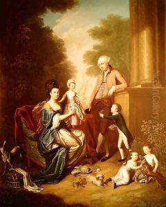 1st Earl Mount Cashell and Family by Thomas Hickey
