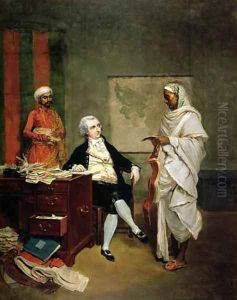 Foster 638 John Mowbray with his money agent Banian