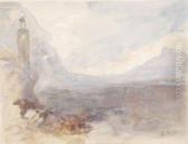 Coastal Scene (after Turner) - view 1