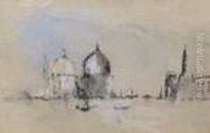 Santa Maria Della Salute, Venice by Hercules Brabazon Brabazon