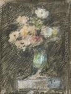 Still Life Of A Vase Of Flowers Still Life Of A Vase Of Flowers