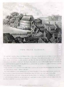 Bear Garden by Wenceslaus Hollar