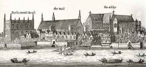 Westminster in 1647 by Wenceslaus Hollar