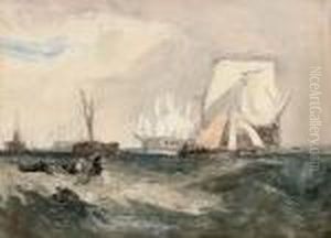 Homage To Turner: H.m.s. Indefatigable Off Spithead