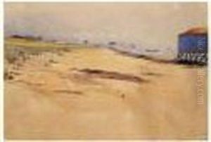 Cabanon En Bord De Mer by Hercules Brabazon Brabazon