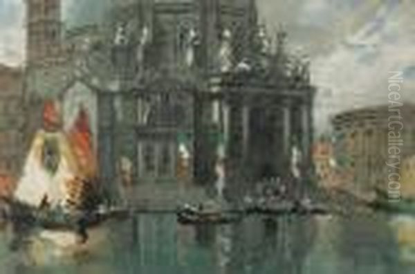 The Church Of Santa Maria Della Salute, Venice - view 1