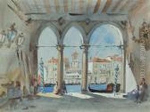 Entrance Hall Of The Ca' D'oro, Venice