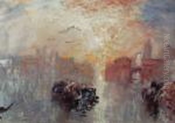 Study Of 'morning, Returning From The Ball, St. Martino', Afterturner - view 1