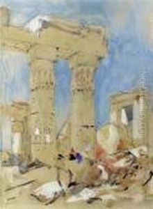 The Ruins Of The Temple Of Amon, Karnak, Egypt