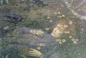 Oh Whats That in the Hollow by Edward Robert Hughes