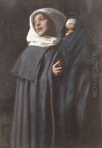 Mother and Child by Edward Robert Hughes