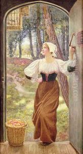 Tithe in Kind by Edward Robert Hughes