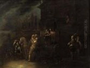 The Good Samaritan by Leonaert Bramer