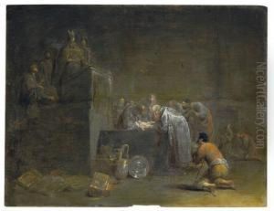 The Circumcision by Leonaert Bramer