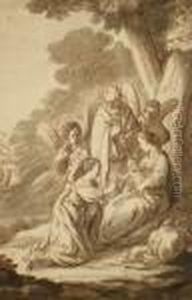 "verlobung Der Heiligen Katharina", St Catherine by Leonaert Bramer