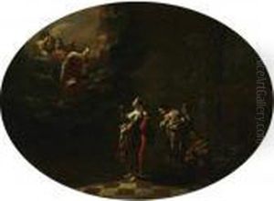 Judgment Scene by Leonaert Bramer
