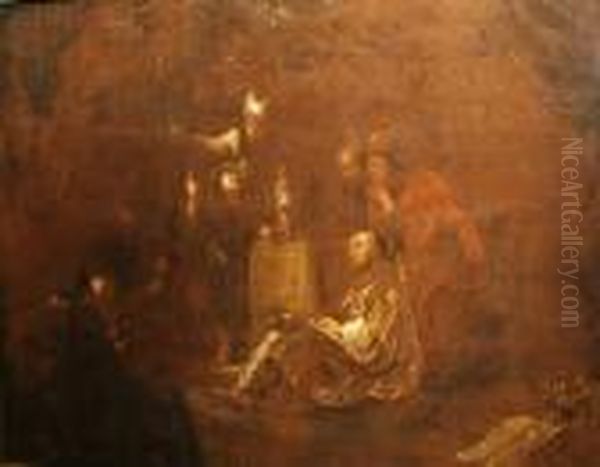 Christ Among Thedoctors - view 1