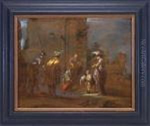 Der Apostel Philippus Tauft Den Eunuchen