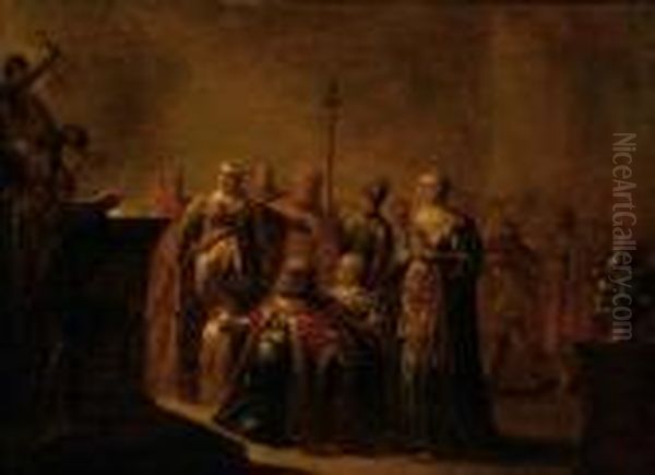 Salomon Worshipping The Idols - view 1