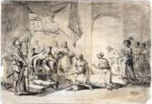 Darius Before Alexander - view 1