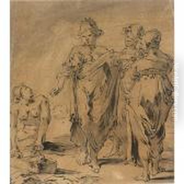 The Finding Of Moses - view 1