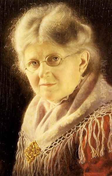 Portrait of an Elderly Woman - view 1