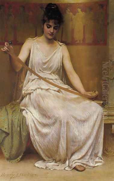 Neaera Reading a Letter from Catullus - view 1