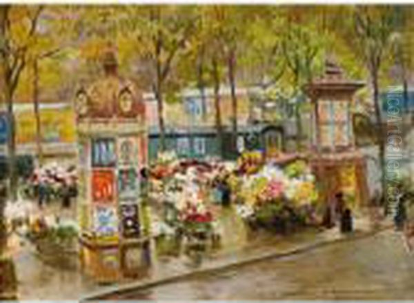 Un Coin De Boulevard, A Paris - view 1