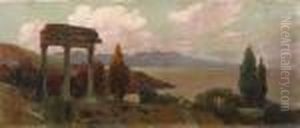 Resti Di Rovine Romane Nei Pressi Di Unlago by Carlo Brancaccio