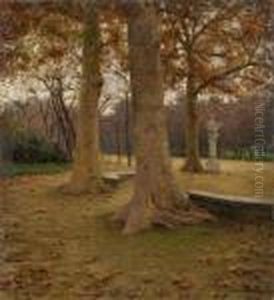 Alberi Nella Villa Comunale by Carlo Brancaccio
