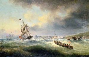 Shipping off the Spanish Coast by Thomas L. Hornbrook
