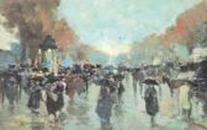 Pioggia A Parigi by Carlo Brancaccio