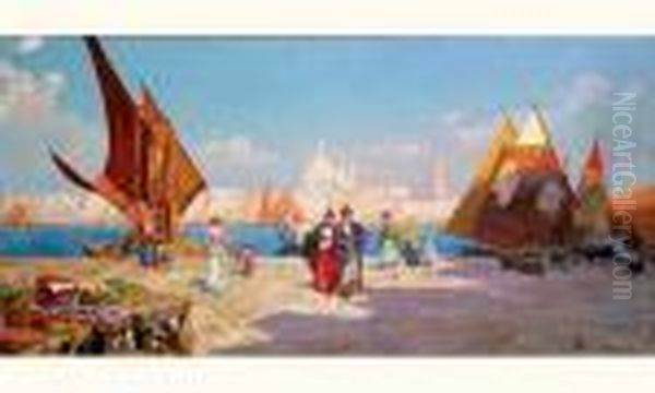 Quartier De La Giudecca Et La Salute En Fond - view 1