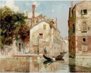 The Waiting Gondolier, Venice