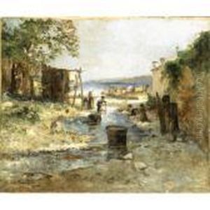 Lavandaie Al Ruscello by Carlo Brancaccio