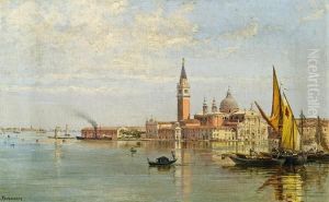 Blick Auf Die Isola Di San Giorgio, Venedig