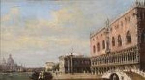 The Doge's Palace, Venice by Antonietta Brandeis