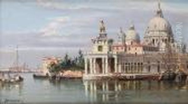 The Dogana, Venice; San Giorgio Maggiore,venice - view 1