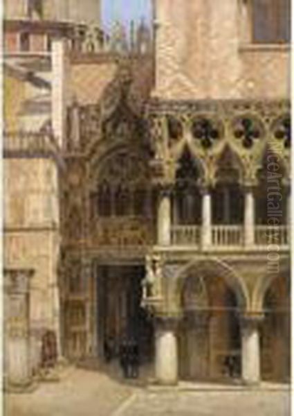 Porta Della Carta, Doge's Palace, Venice - view 1