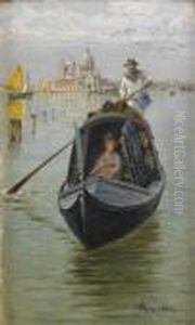 Gondoljar - Venedig by Antonietta Brandeis