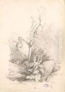 Paesaggio Boschivo by Antonietta Brandeis
