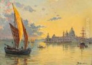 St Mark's And The Grand Canal, Venice by Antonietta Brandeis