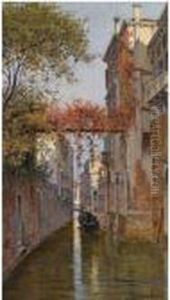 Venetian Canal by Antonietta Brandeis