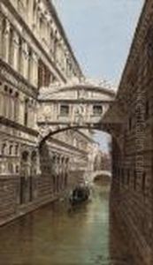 The Bridge Of Sighs, Venice by Antonietta Brandeis