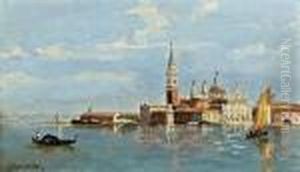 Ansicht Von San Giorgio Maggiore In Venedig by Antonietta Brandeis