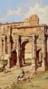 L'arco Di Settimio Severo. Foro Romano by Antonietta Brandeis