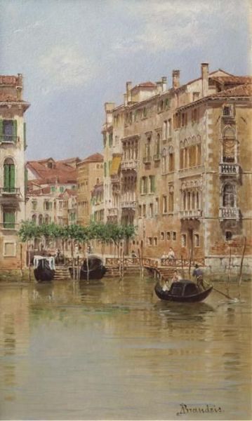 A View On A Canal In Venice - view 1
